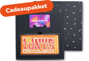 Cadeaupakket Tony's Chocolonely 'Karamel/zeezout'
