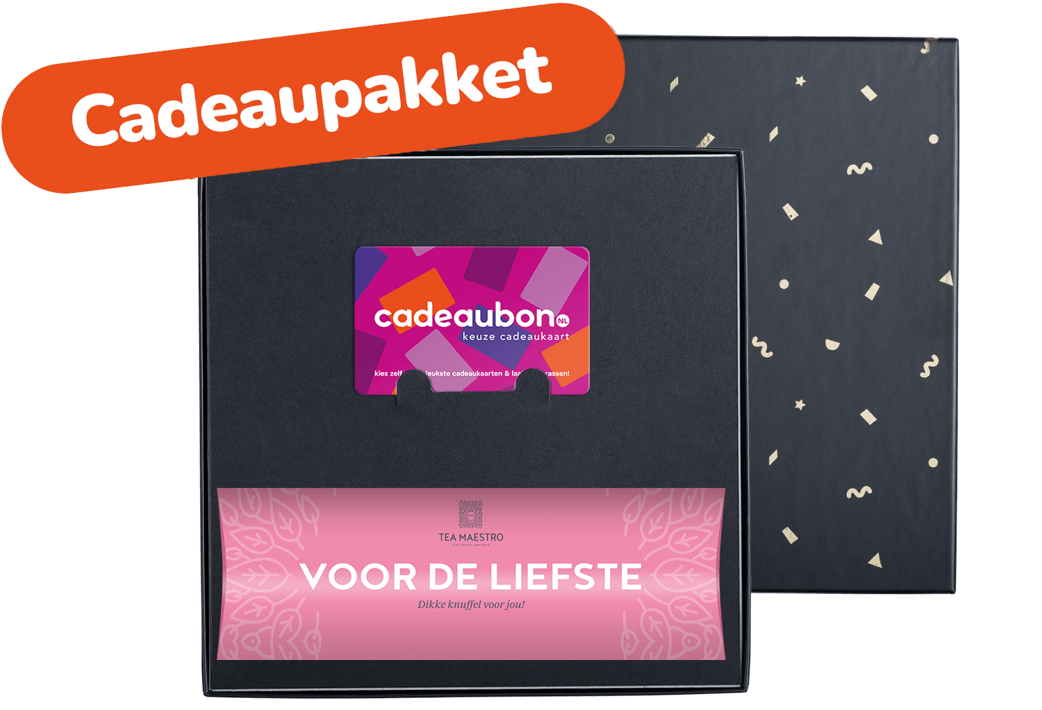 Cadeaupakket Dutch Tea Maestro 'Voor de Liefste' (20 gr)